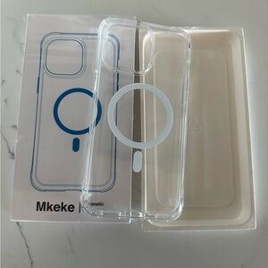 iPhone 14 Pro Max Clear Phone Case Magnetic